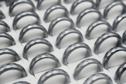 H�matin Ringe facettiert Box 100 Stk