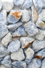 Calcit blau Rohsteine