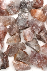 Erdbeerquarz Rohsteine Brasilien