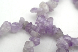 Lavendel Quarz Splitterarmband 3-er Set