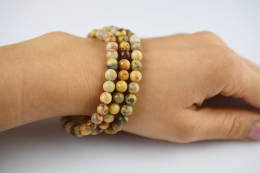 Crazy Lace Kugel Armband 6 mm