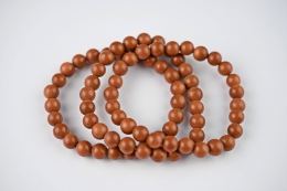 Goldfluss�Kugel Armband 8 mm