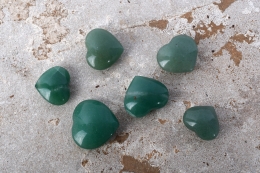 Aventurine Heart 40 - 60 mm