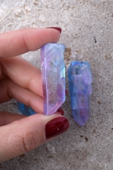 Aqua Aura�Spitzen Anh�nger 3er Set