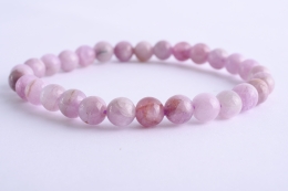 Kunzit Kugel Armband 6mm