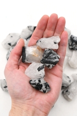 Turmalin Quarz Rohsteine