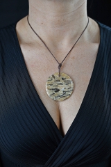 Zebra Feldspat Scheibe