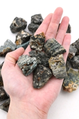 See Jaspis gr�n Rohsteine