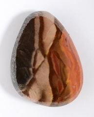 Polychrom Jaspis Emu Eggs gebohrt (klein)