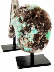 Amazonite on Metalstand