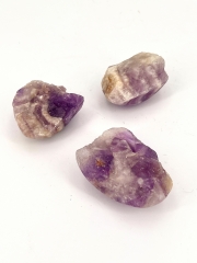 Amethyst polished on top