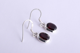 Granat Ohrringe