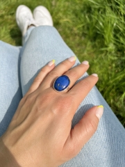 Lapis Ring ab 6 g