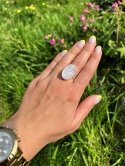 Regenbogen Mondstein Ring ab 5 g