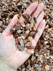 Calcit rot ges�uert�Mini Rohsteine