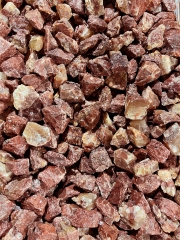 Calcit rot ges�uert�Mini Rohsteine