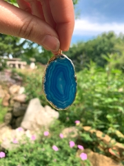 Achat Anh�nger Galvanisiert Blau