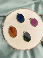 Achat Anh�nger geschliffen Gr�n