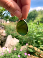 Achat Anh�nger geschliffen Gr�n