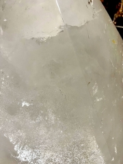 Bergkristall Spitze auf Metallst�nder