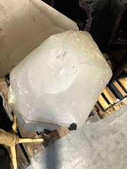 Bergkristall Spitze auf Metallst�nder