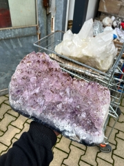 Amethyst polished brim 100 kg