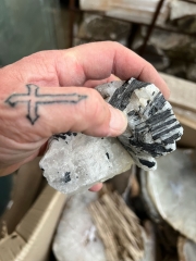 Tourmaline quartz water stones 10 kg