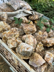 Bergkristall gelb (Golden Healer) Rohst�cke 1,5 - 3 kg / 25 kg