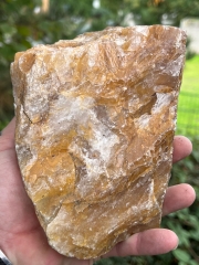 Bergkristall gelb (Golden Healer) Rohst�cke 1,5 - 3 kg / 25 kg