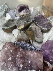 Amethyst polished brim 100 kg