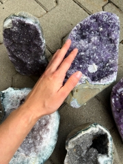 Amethyst polished brim