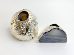 Achat galvanisiert Teelicht