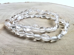 Bergkristall Nugget Armband