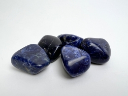 Sodalite tumbled stones jumbo