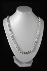 Bergkristall Kugelkette 8 mm - 750 mm