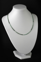Smaragd Multicolor Kette facettiert