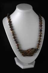 Leoparden Jaspis Kette