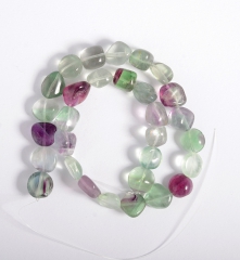 Regenbogenfluorit Nugget-Strang