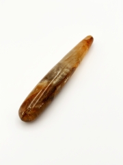 Rock crystal yellow massage sticks