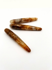 Rock crystal yellow massage sticks