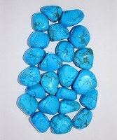 Magnesit blau Trommelsteine