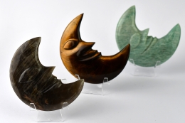 Amazonite moon shape