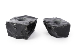 Obsidian Teelicht