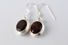 Granat Ohrringe