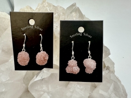 Pink Amethyst Ohrh�nger 925er Silber