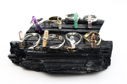 Silver-plated lace ring, various types