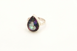 Mystic Topas Ring fact. ab 4 g