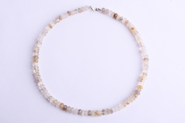 Rutilquarz Kette facettiert