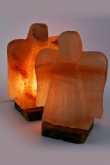 Salt Angel Lamp