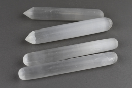 Selenit Massgestab spitz wei�